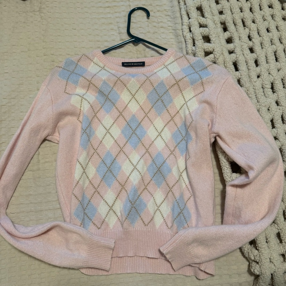 Brandy Melville Pink Sweater